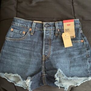 levi’s 501 denim shorts